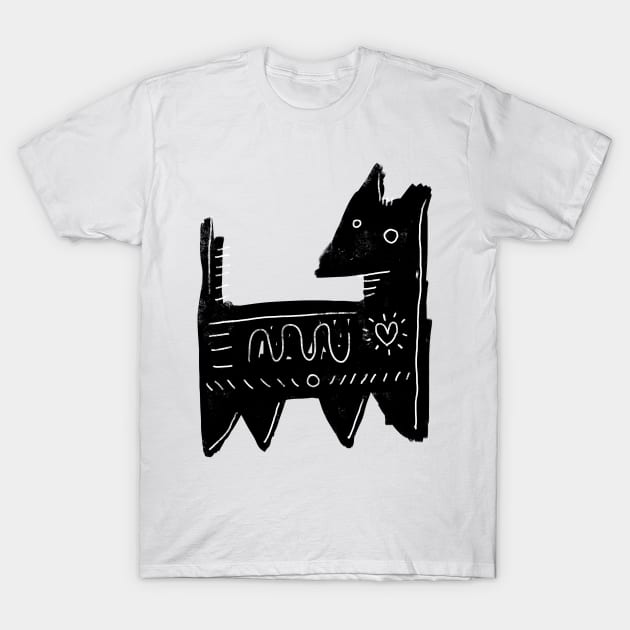 DOG LOVE T-Shirt by Angel Rivas